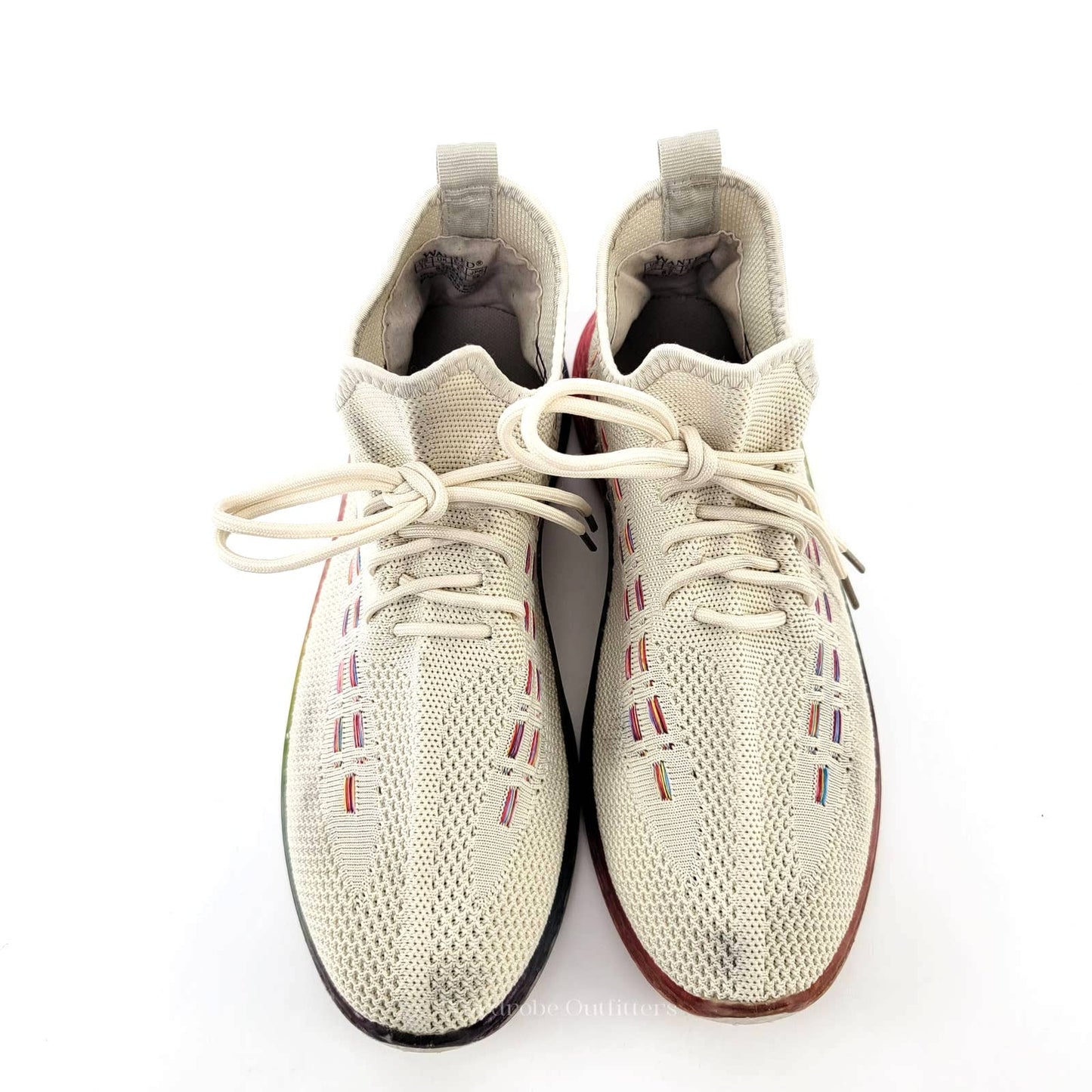 Wanted Streak Rainbow Knit Sneakers - 11