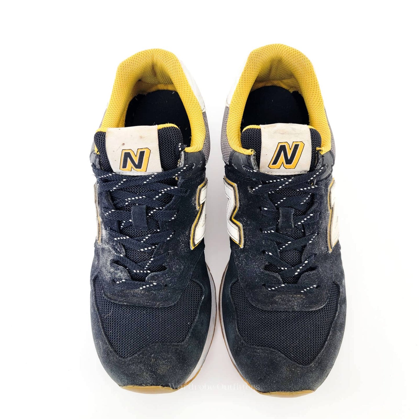 New Balance 574 'Black Gold' Marathon Running Shoes Sneakers