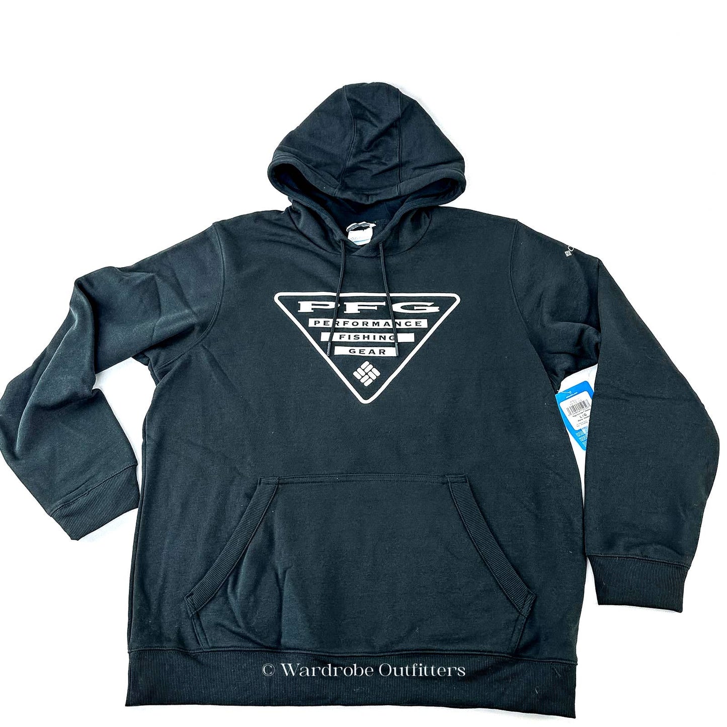 NWT Columbia PFG Black Hoodie - L