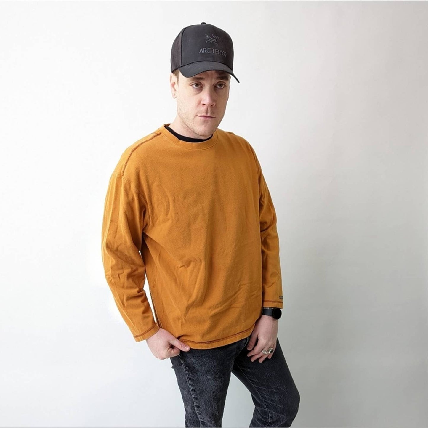 Columbia Logo Fleece Crew Sweatshirt - XL