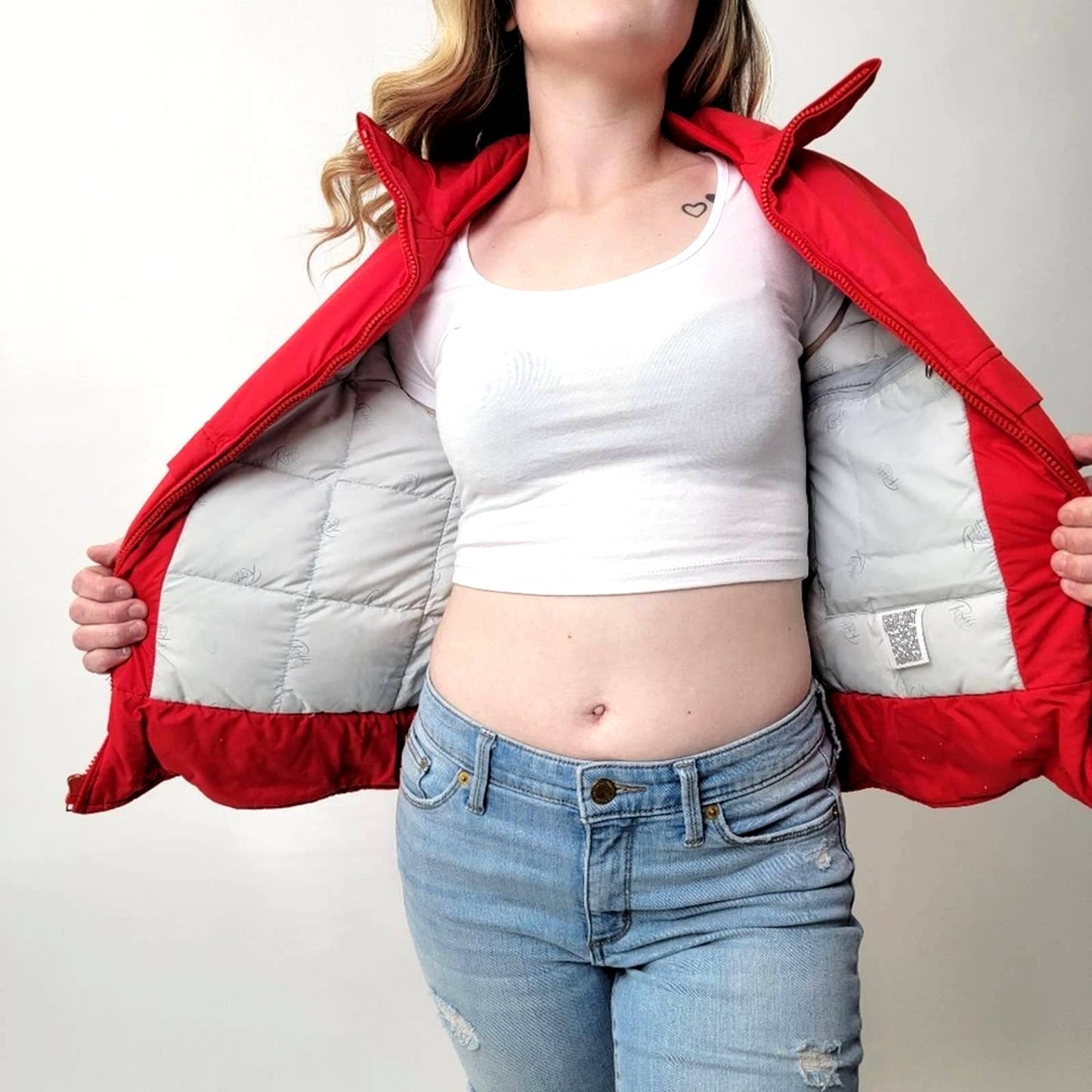 Vintage 90s Roffe Puffer Ski Jacket - M