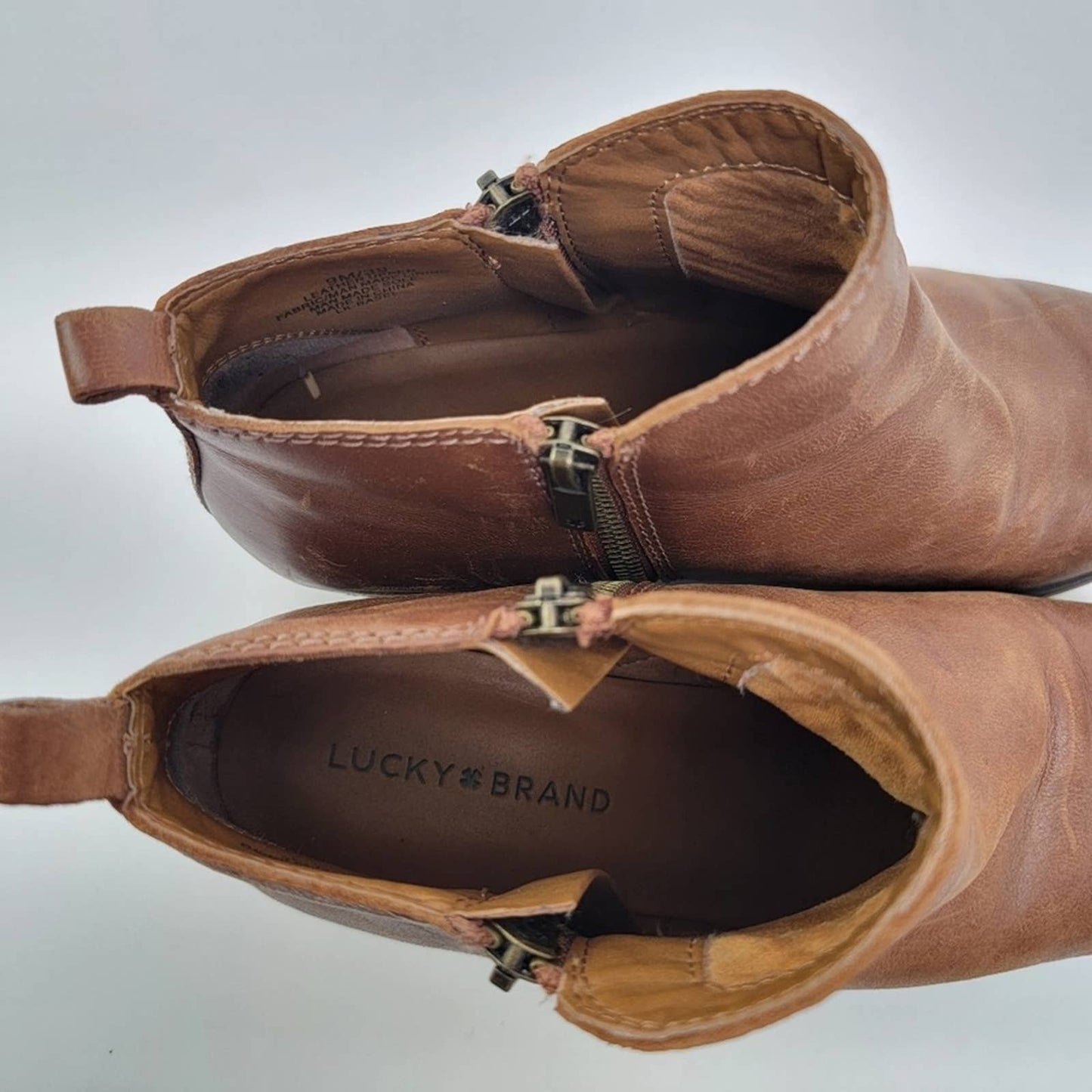 Lucky Brand Basel Bootie - Toffee - 9