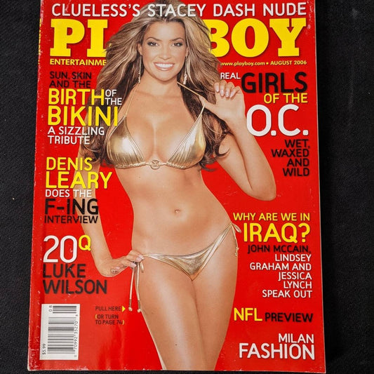 Playboy Magazine │August 2006
