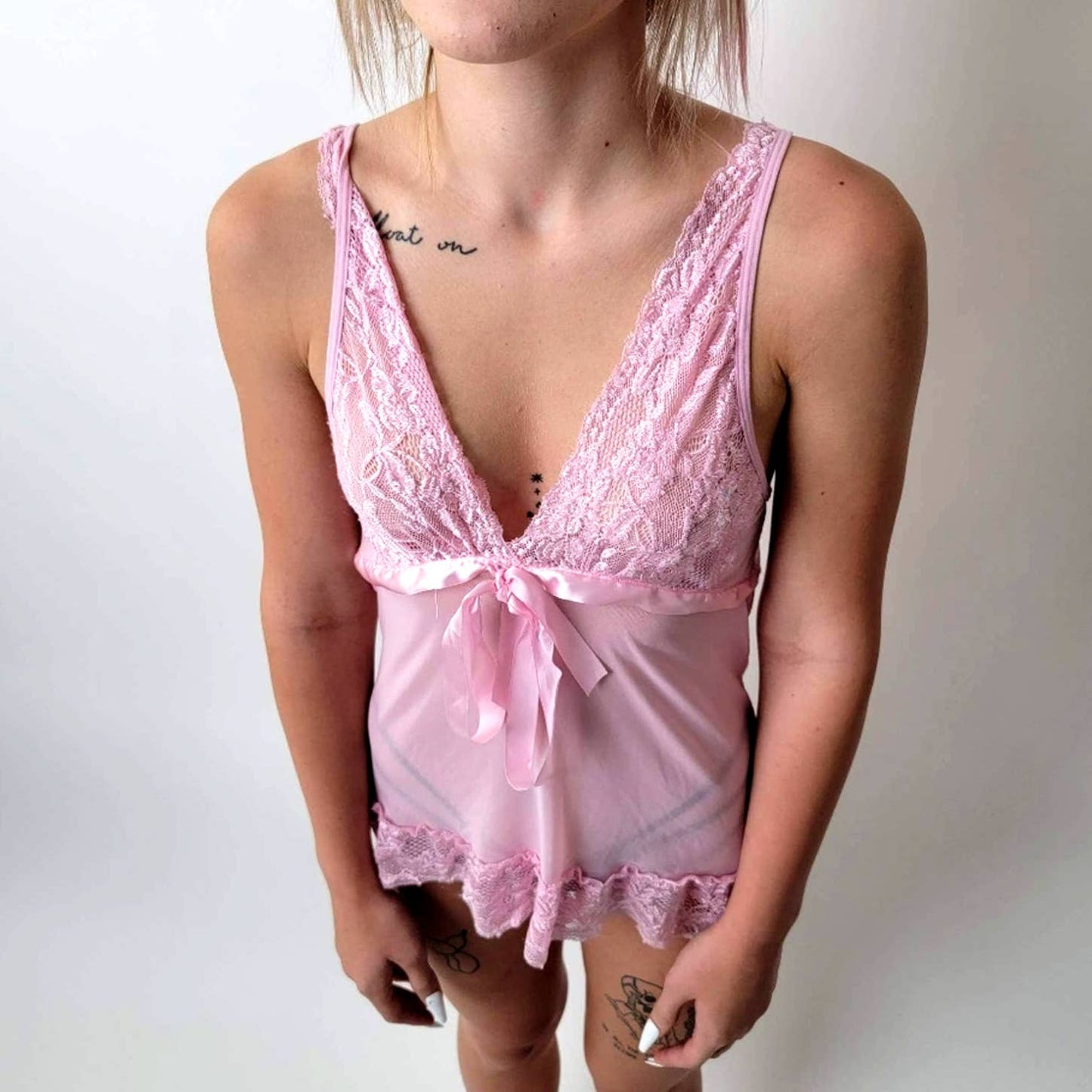 NWOT Shirley of Hollywood Babydoll Lingerie - M