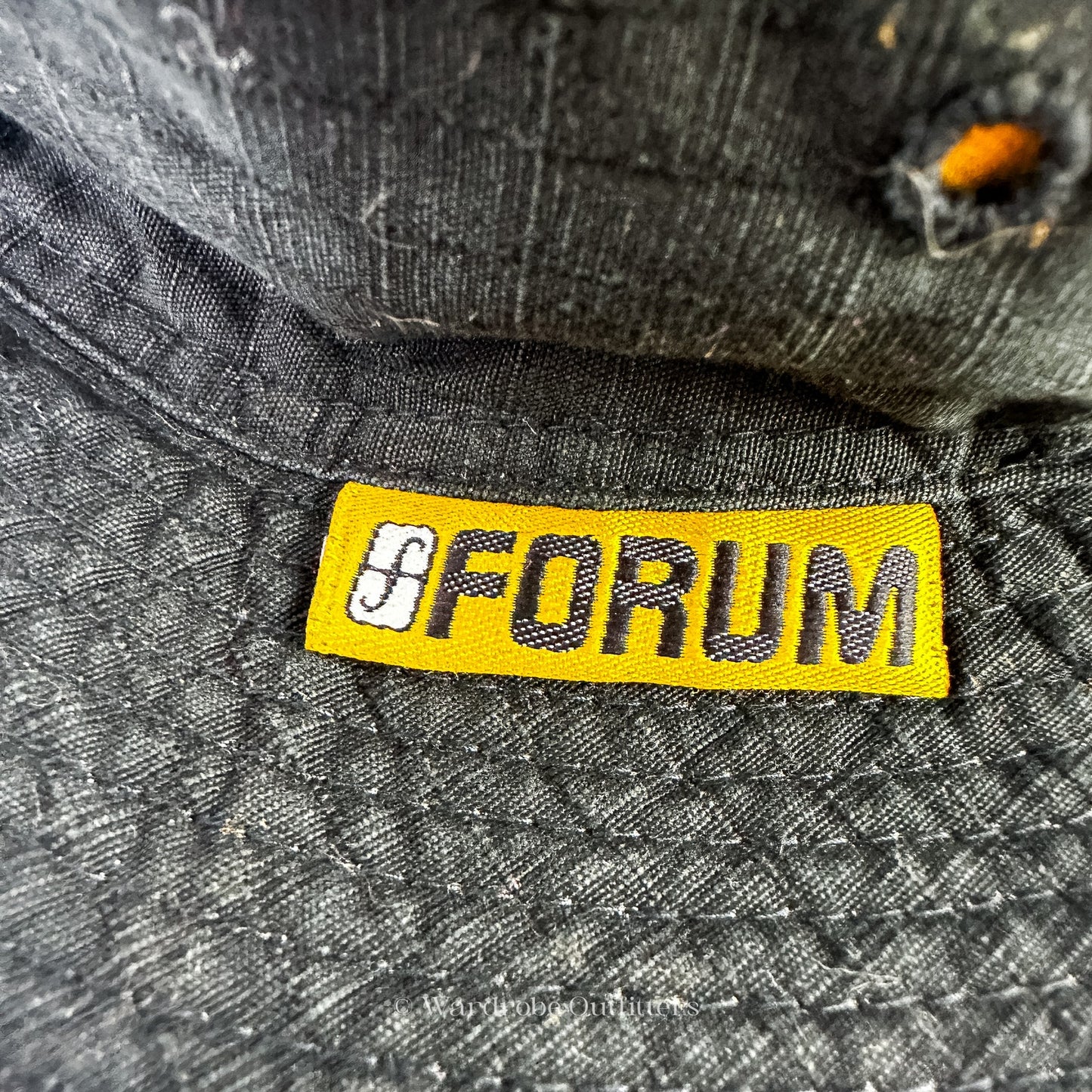 RARE Vintage 1996 FORUM Snowboard Reversible Bucket Hat
