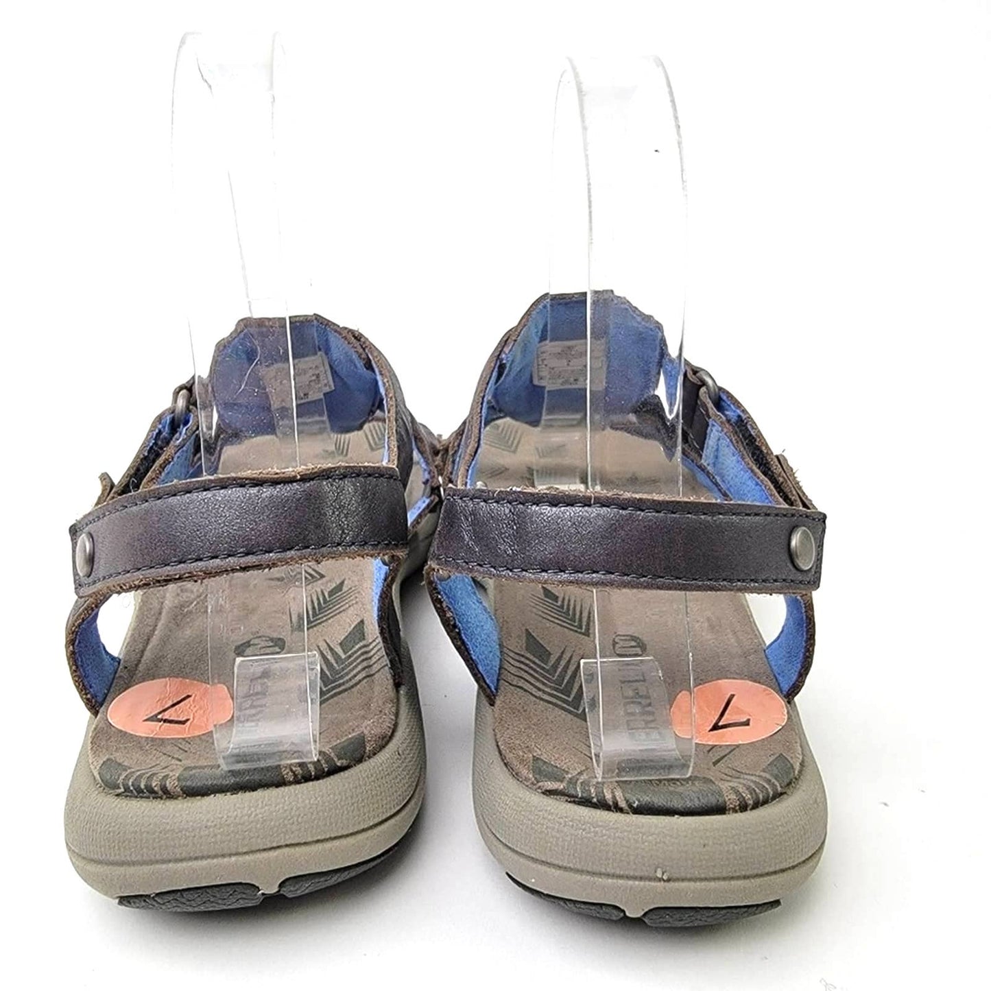 Merrell Cement Adhera Leather Hiking Sandals - 7