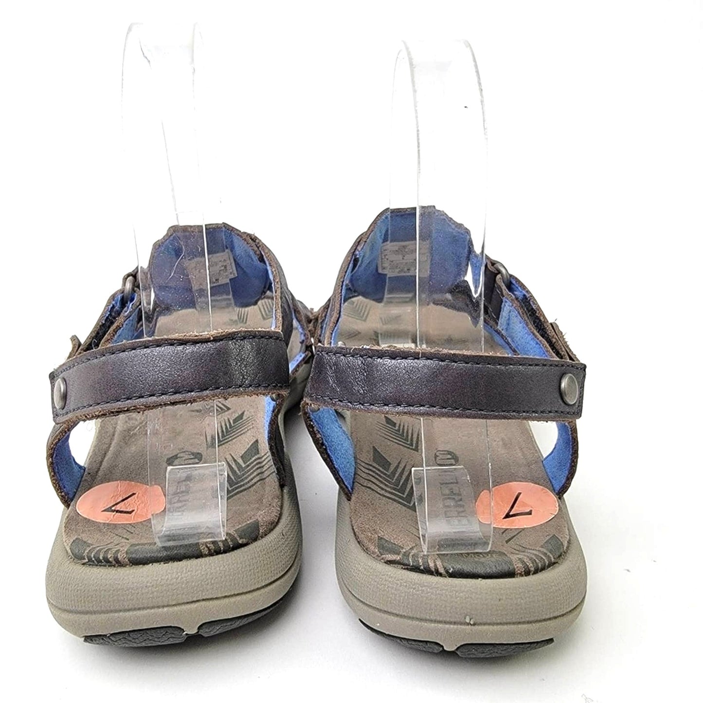 Merrell Cement Adhera Leather Hiking Sandals - 7