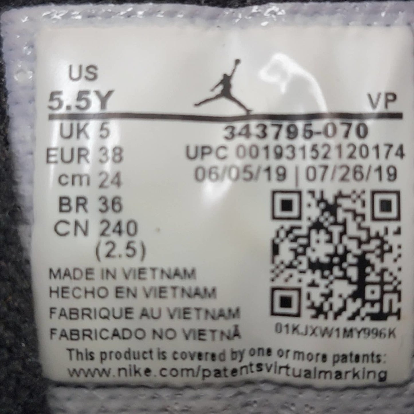 Nike (PS) Air Jordan True Flight Basketball Shoes Sneakers