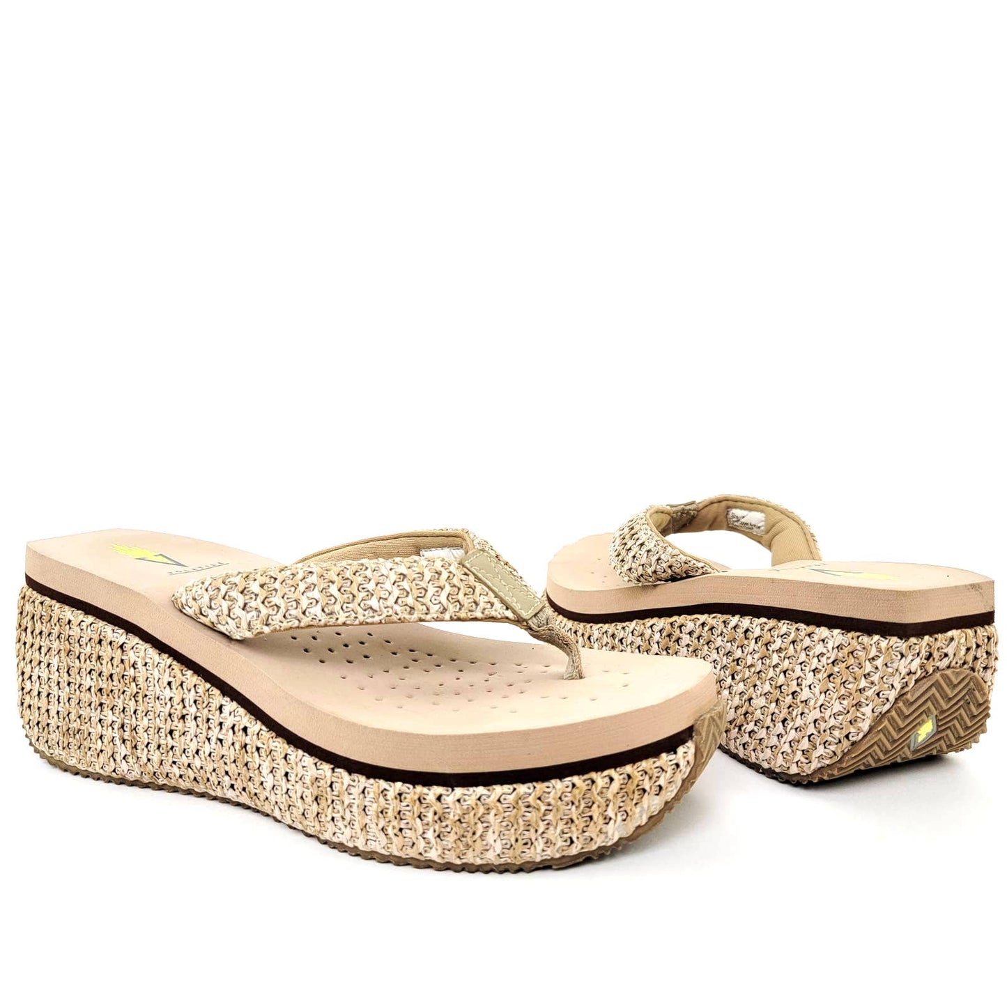 Vintage 90s Volatile Chunky Platform Sandals - 8