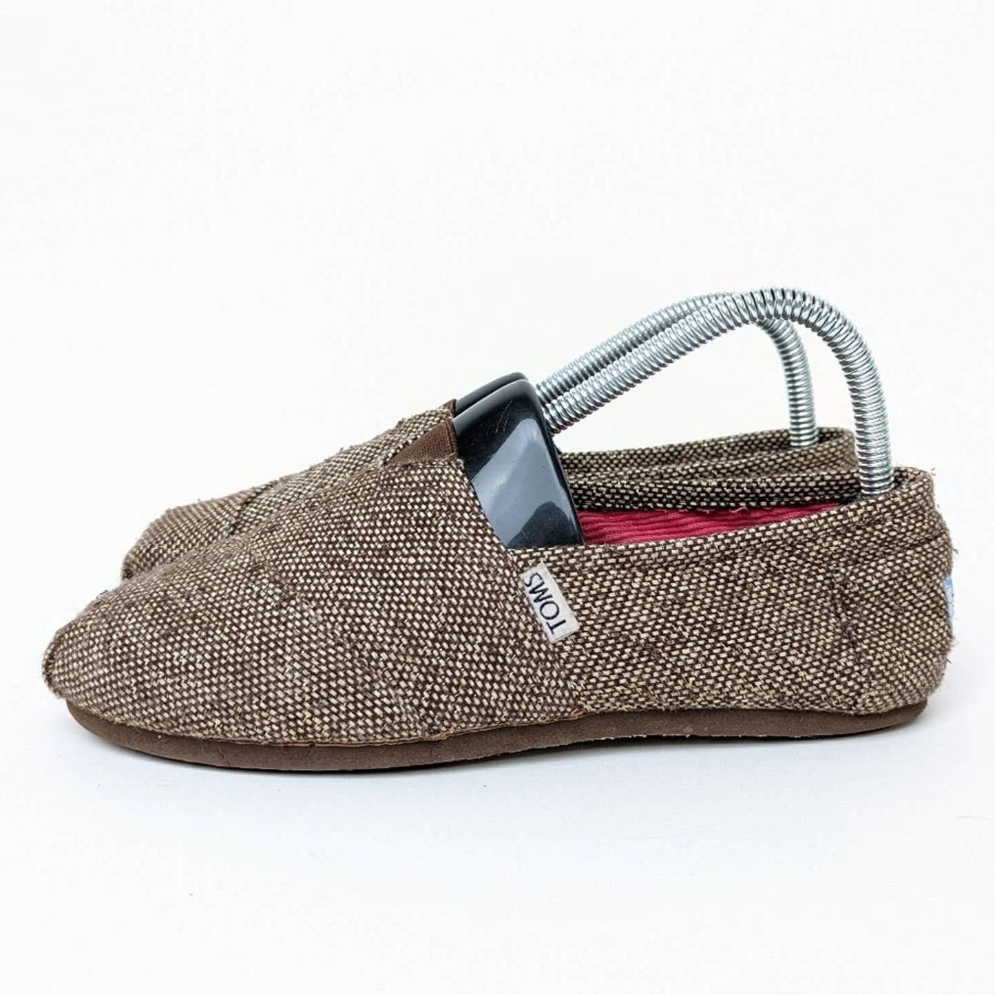 Toms Alpargata Herringbone Flats - 8