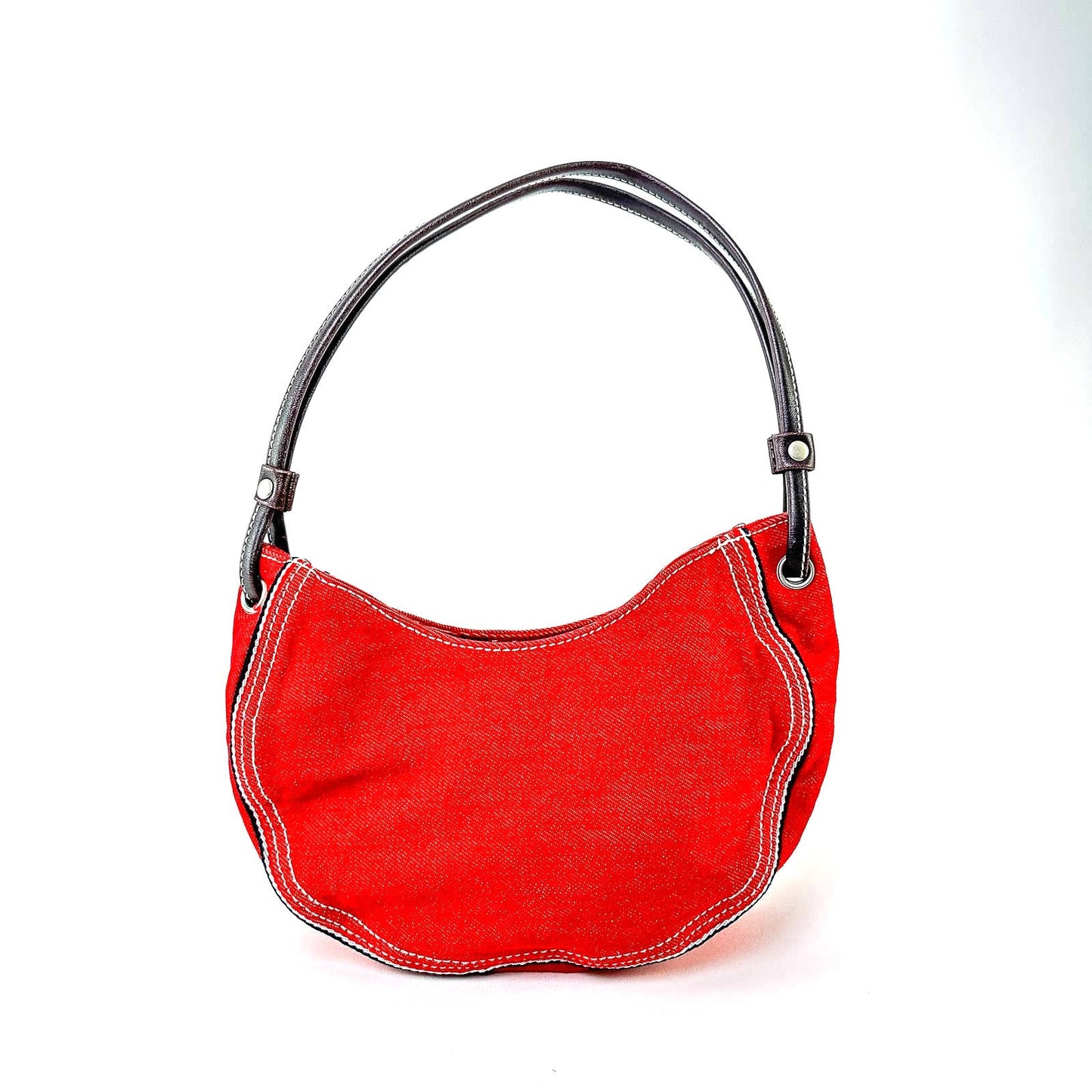 Vintage Y2k 90s Tommy Hilfiger Denim Canvas Mini Bag Purse
