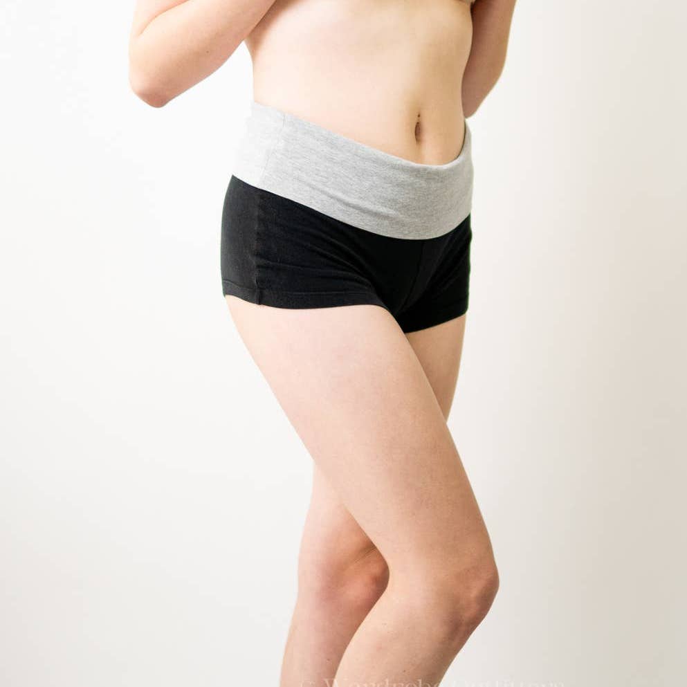 Black Workout Yoga Shorts