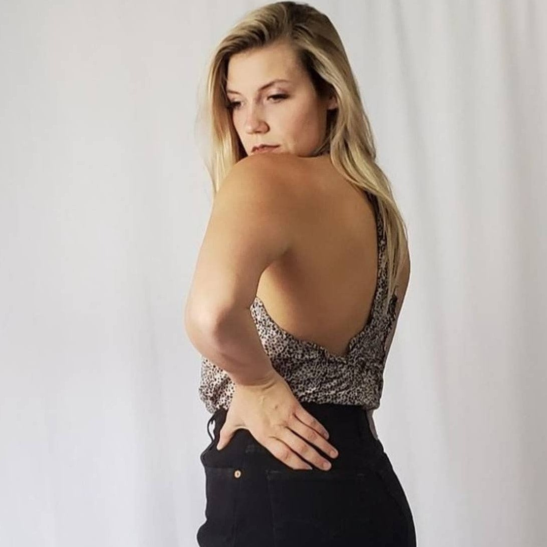Victoria's Secret Cheetah Leopard Print Tank Top