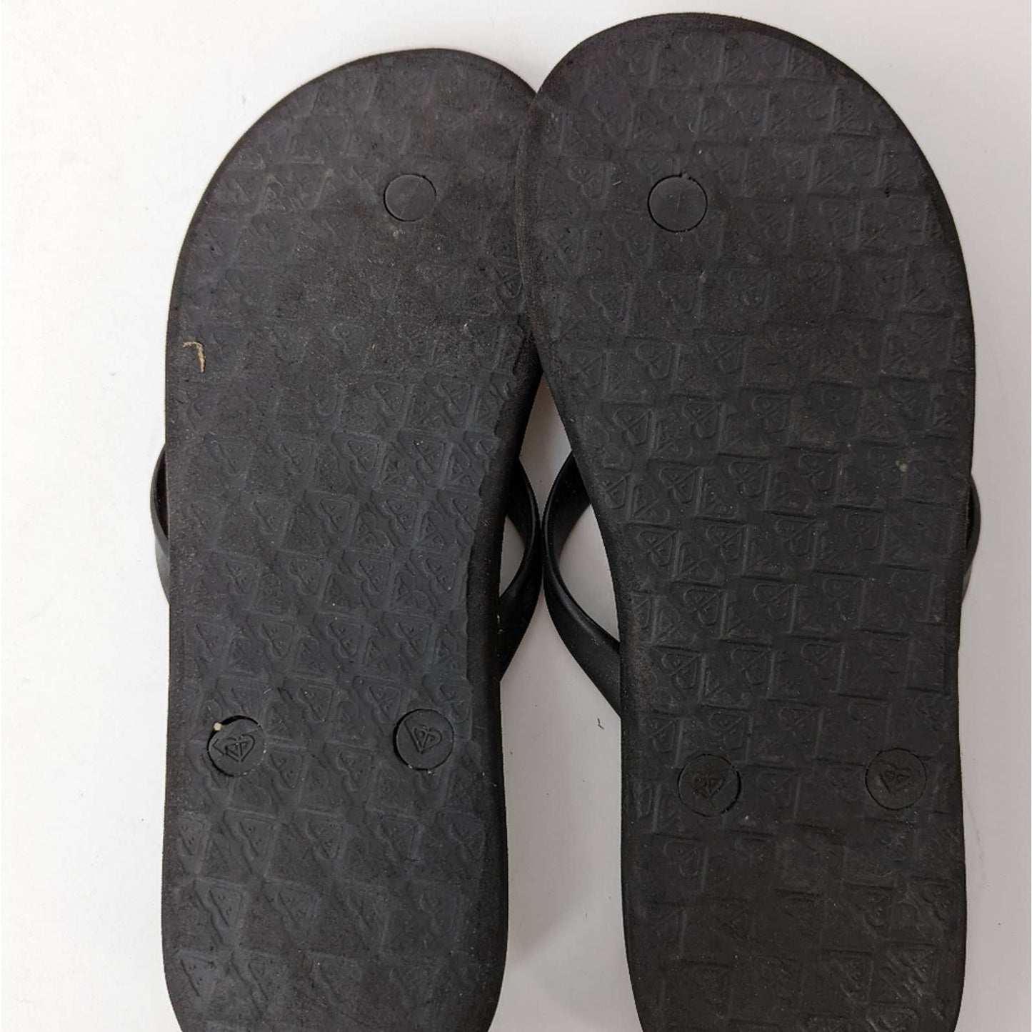 Roxy All Over Logo Flip Flip Sandals - 8