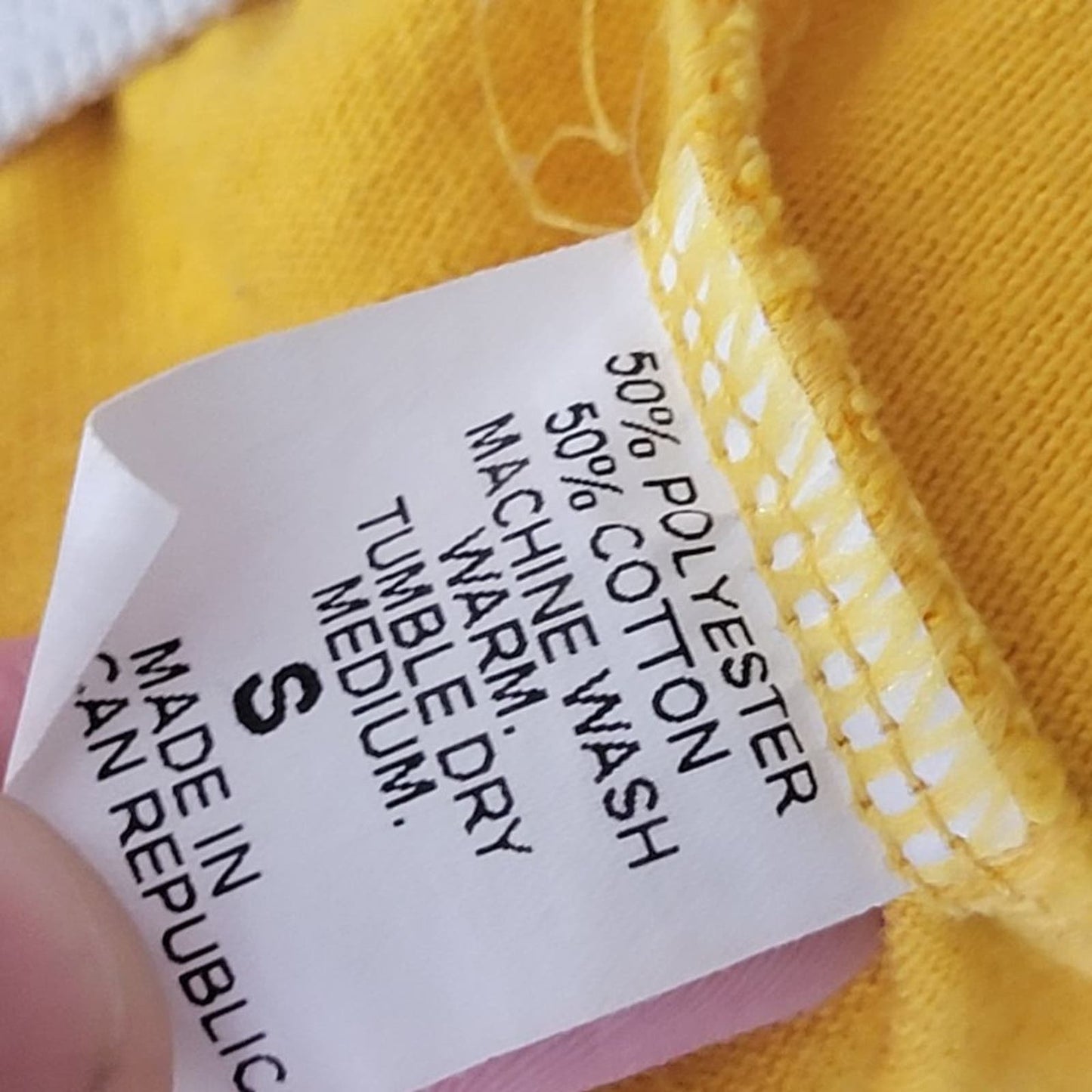 Varsity Yellow Sports Shorts - S