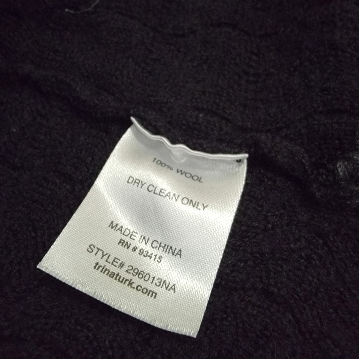 Trina Turk Vermouth Wool Cardigan - S