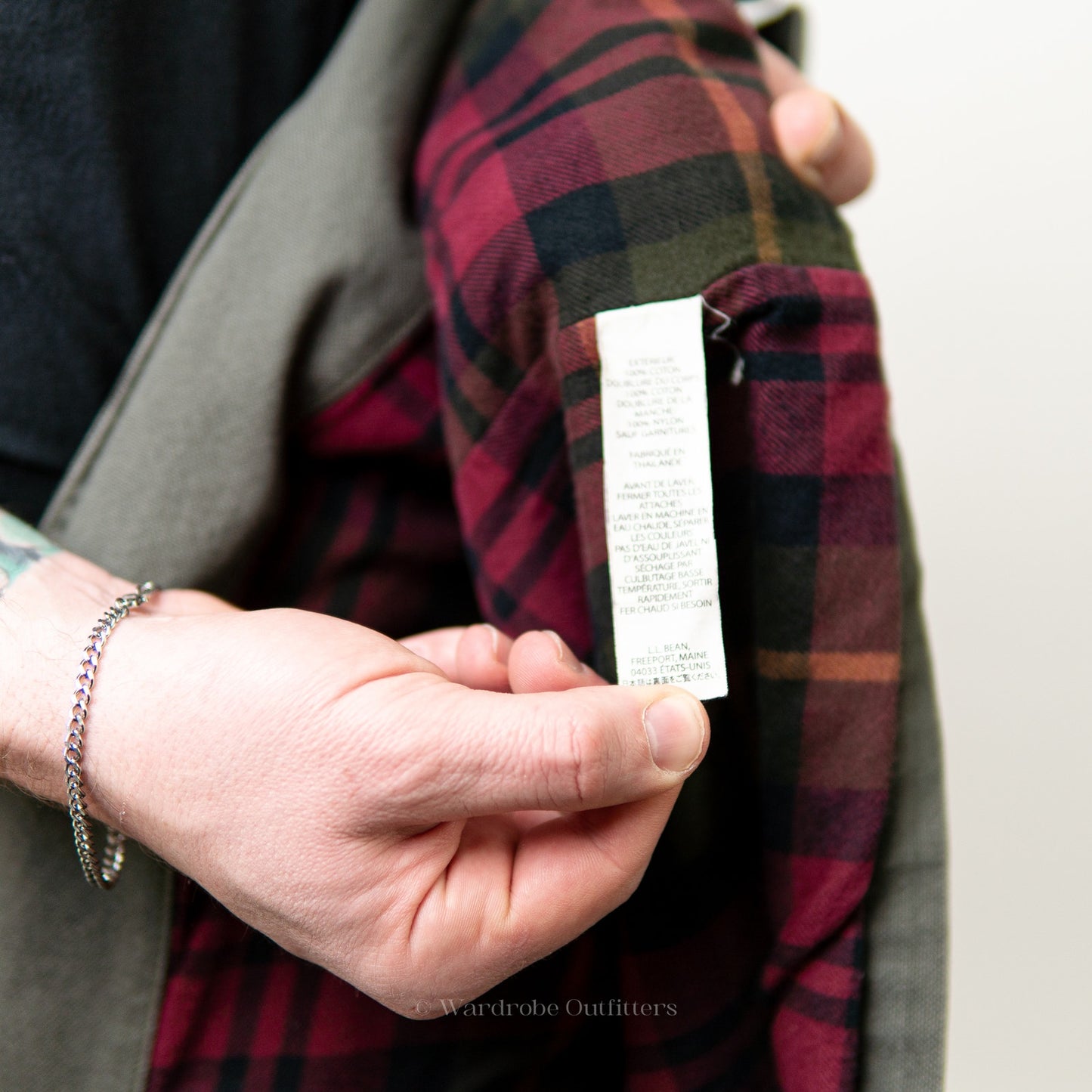 Vintage 90s L.L. Bean Canvas Forest Green Barn Jacket - XL