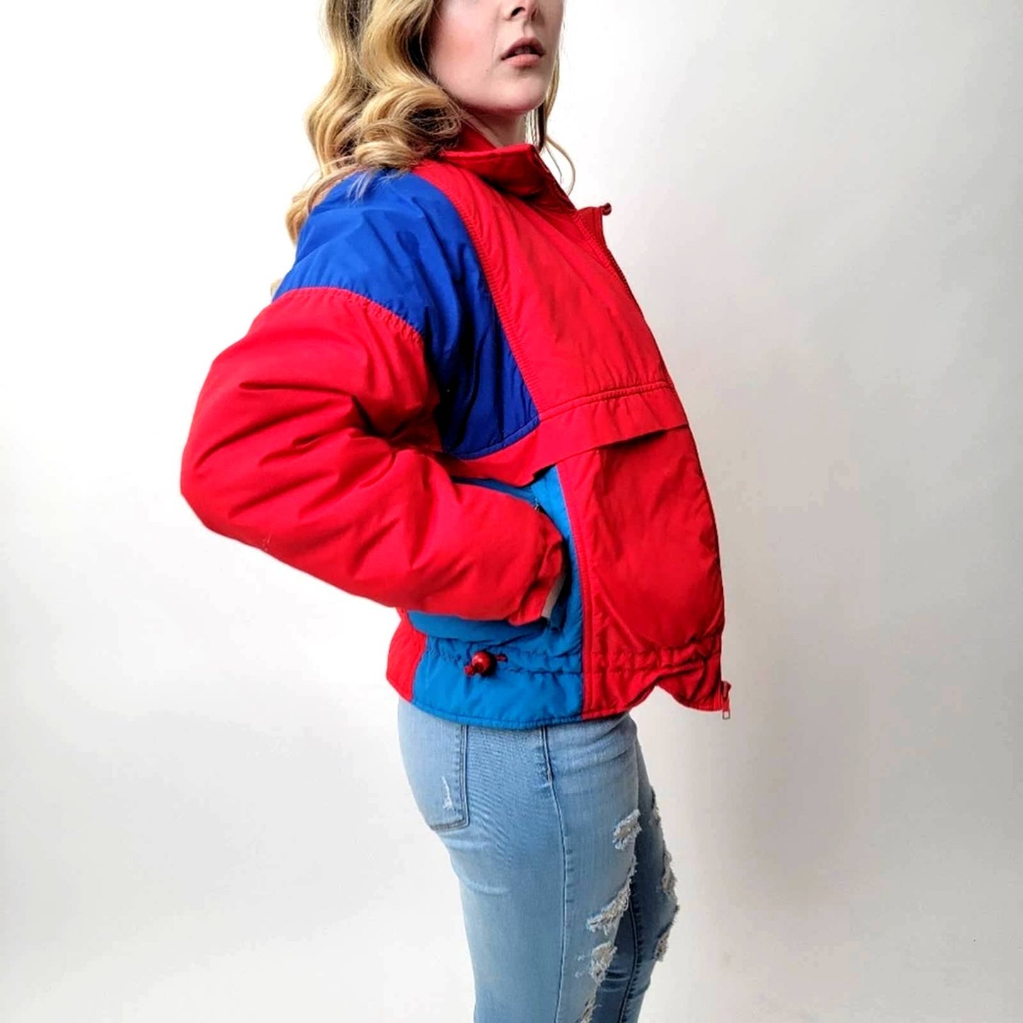Vintage 90s Roffe Puffer Ski Jacket - M