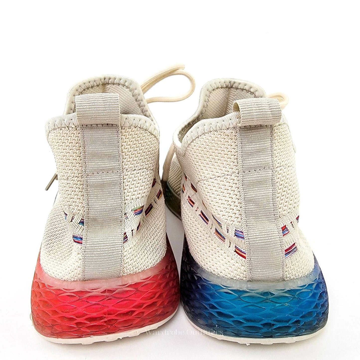 Wanted Streak Rainbow Knit Sneakers - 11