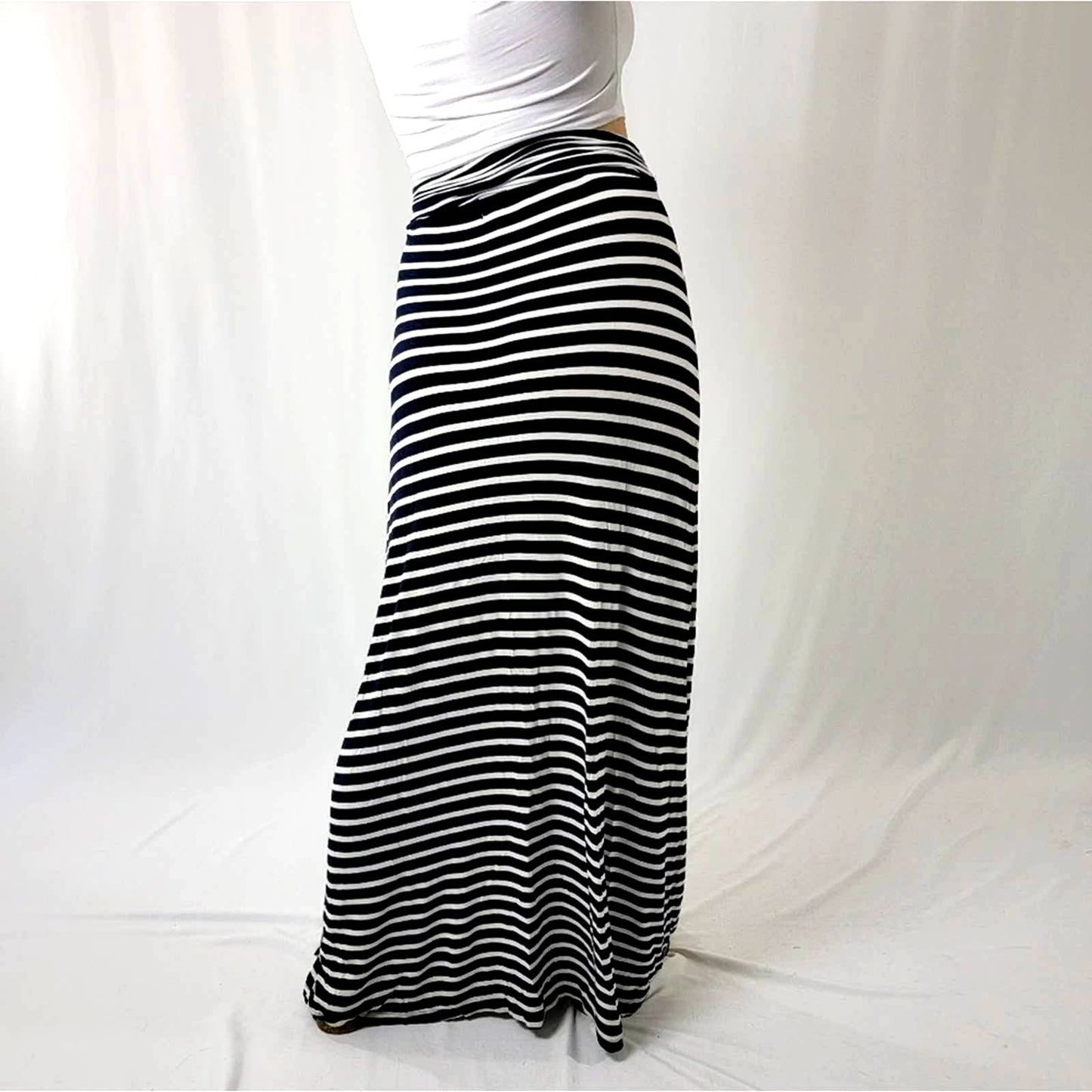 J.Crew Casual Maxi Striped Skirt - S