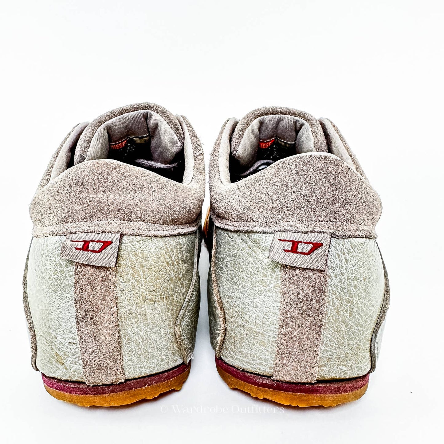Vintage Y2K Diesel Evelyn Suede Leather Sneakers Shoes