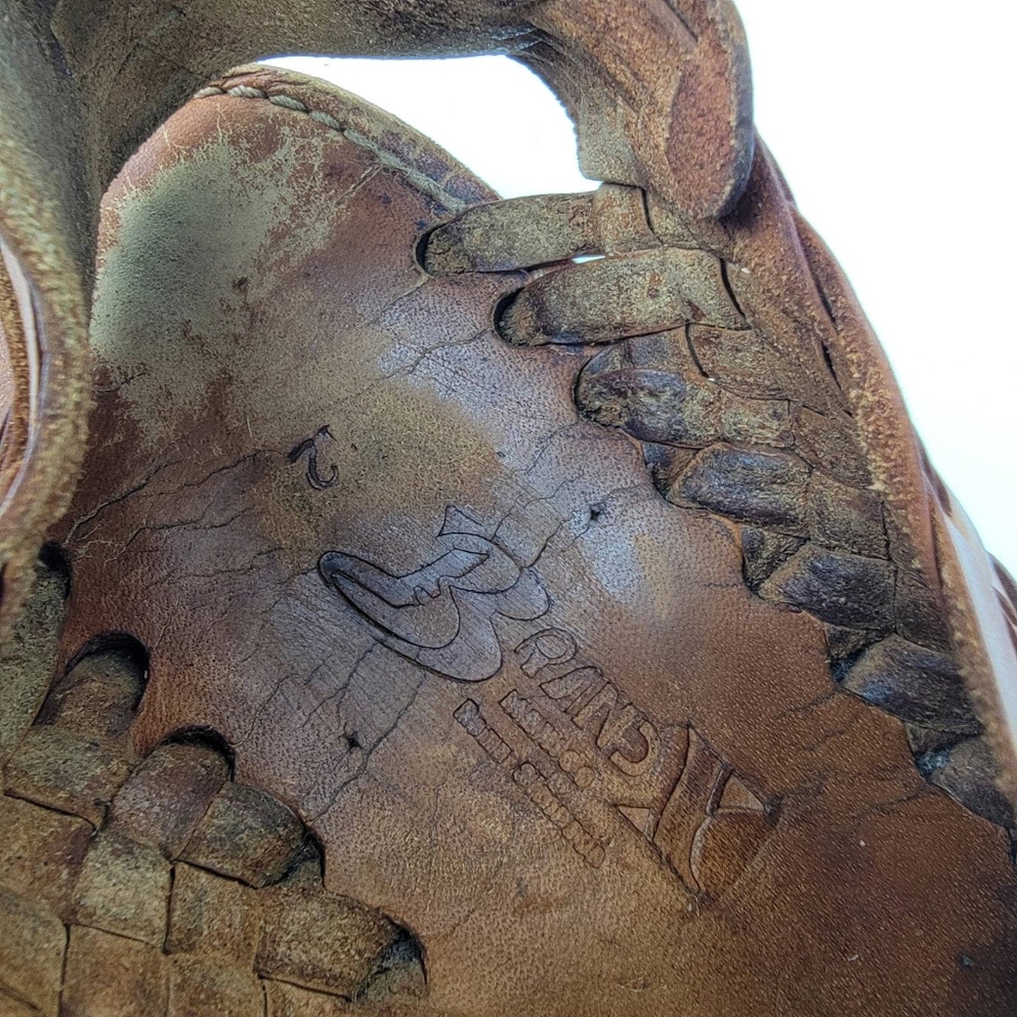 Brand X Ranchero Huarache Leather Fisherman Sandals - 12