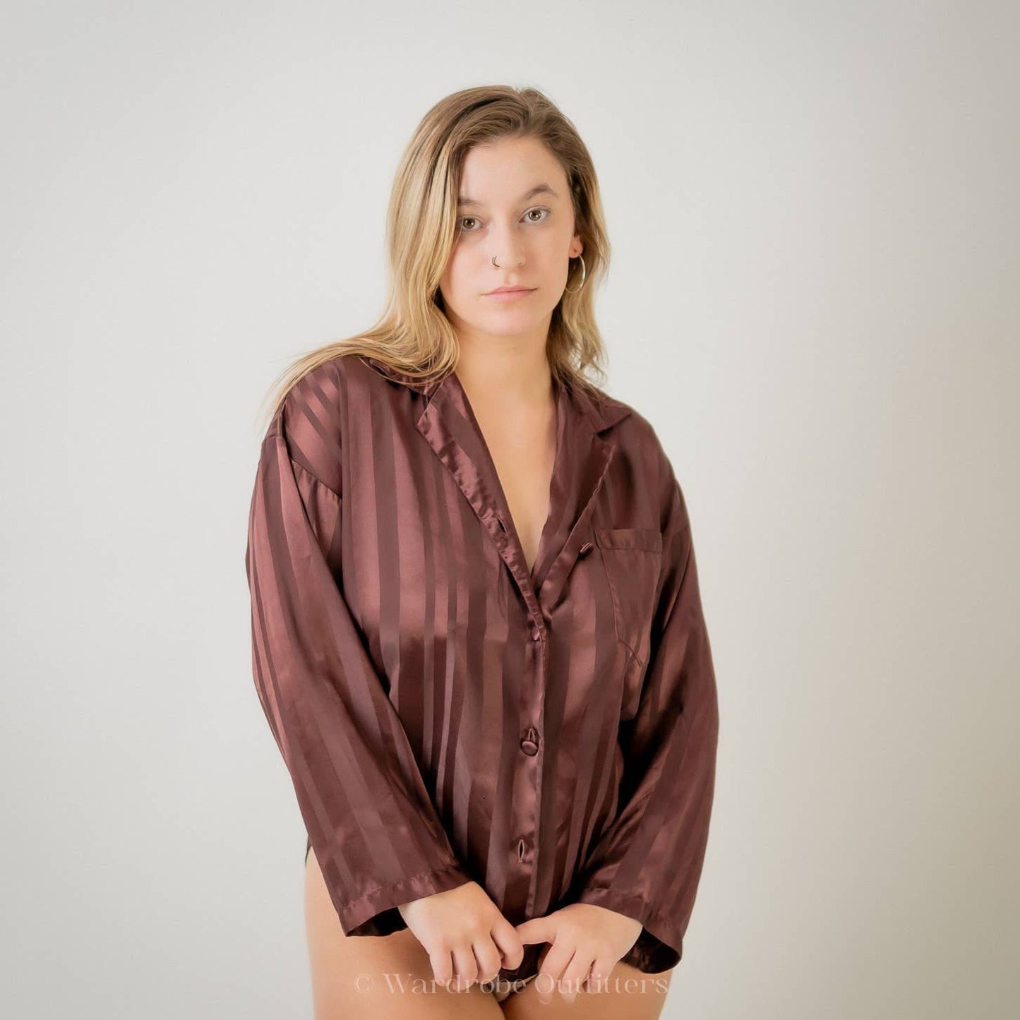 Victoria's Secret Silky Sleep Shirt Dress - M