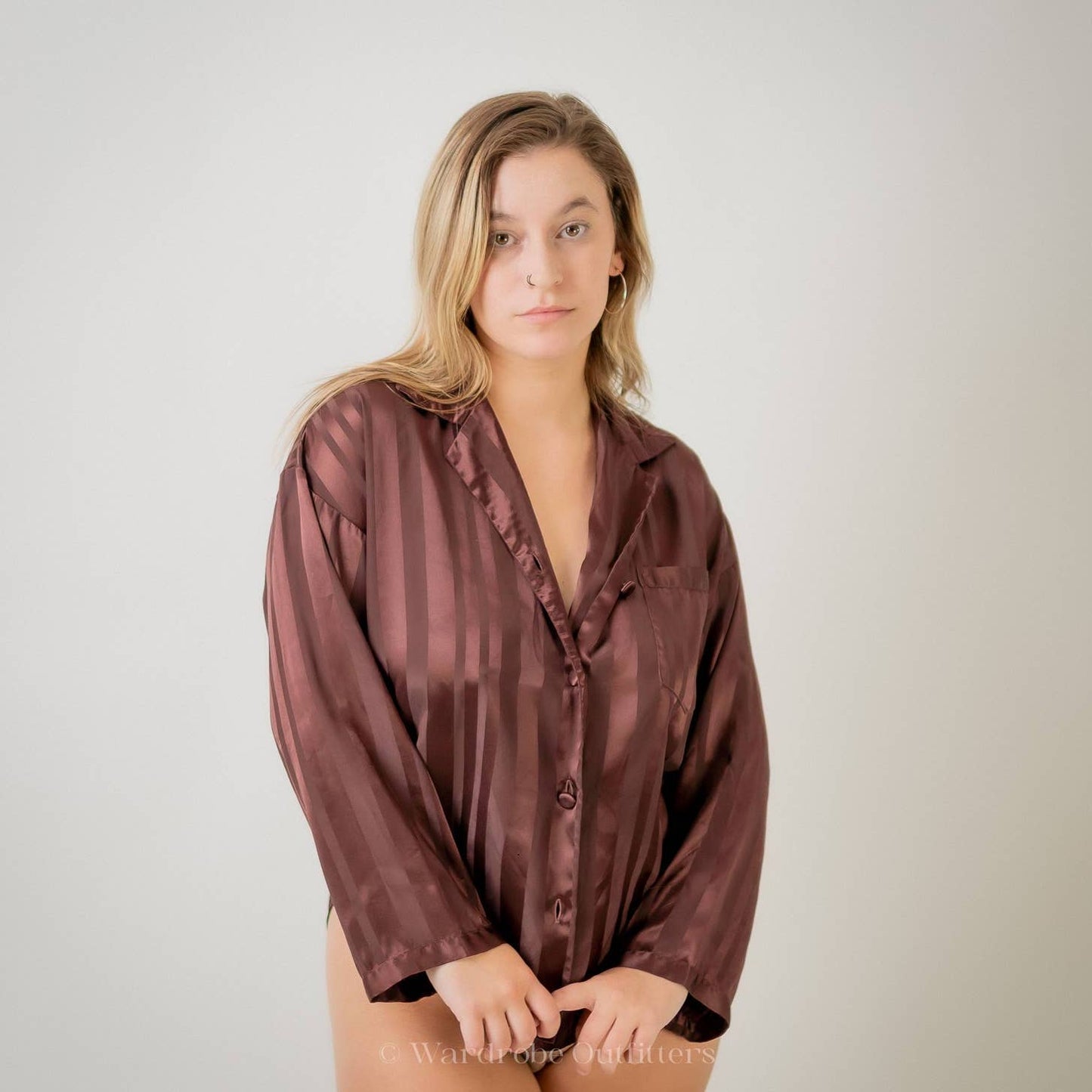 Victoria's Secret Silky Sleep Shirt Dress - M