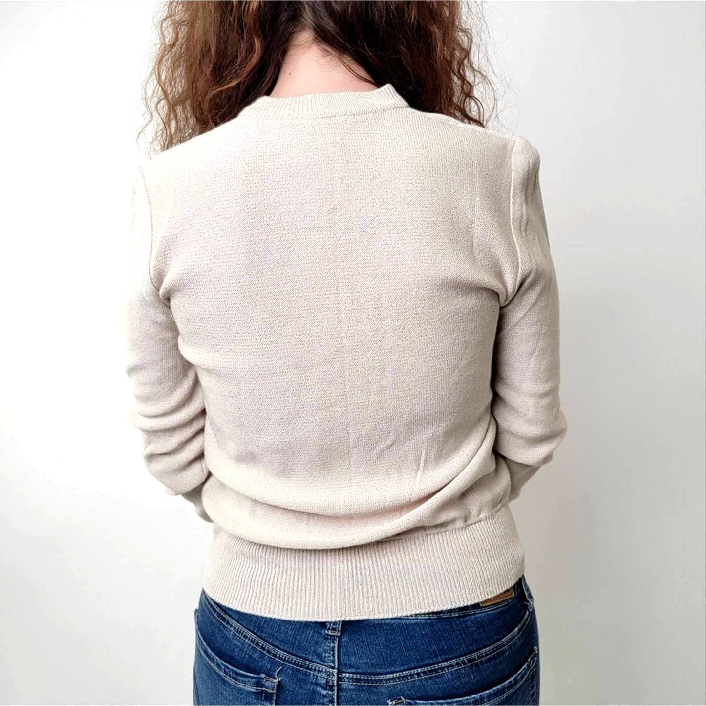 Vintage 70s Maria Mazzarella Anacapri Italian Knit Fisherman Sweater