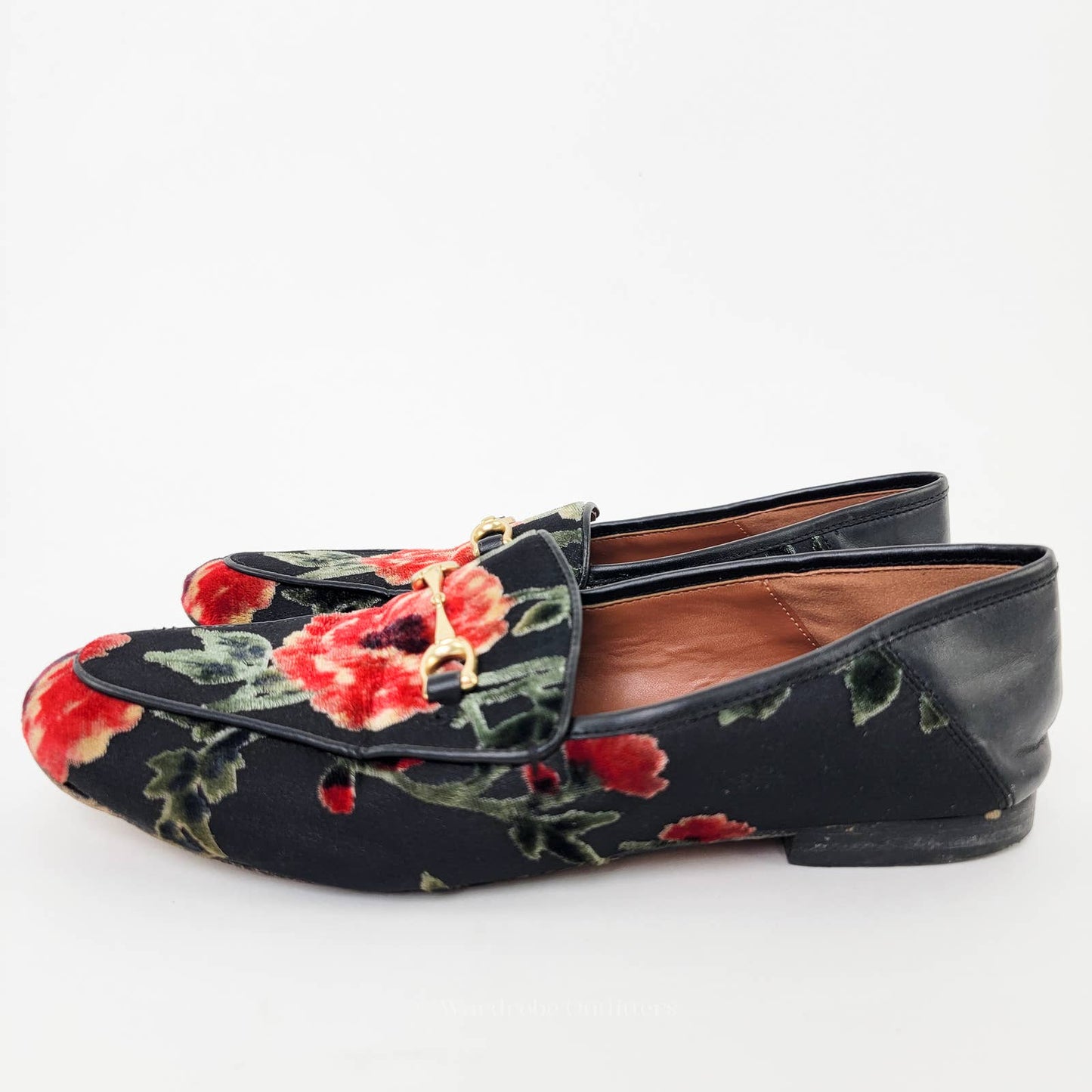 Coach Haley Floral Jacquard Slip On Loafers - 7.5