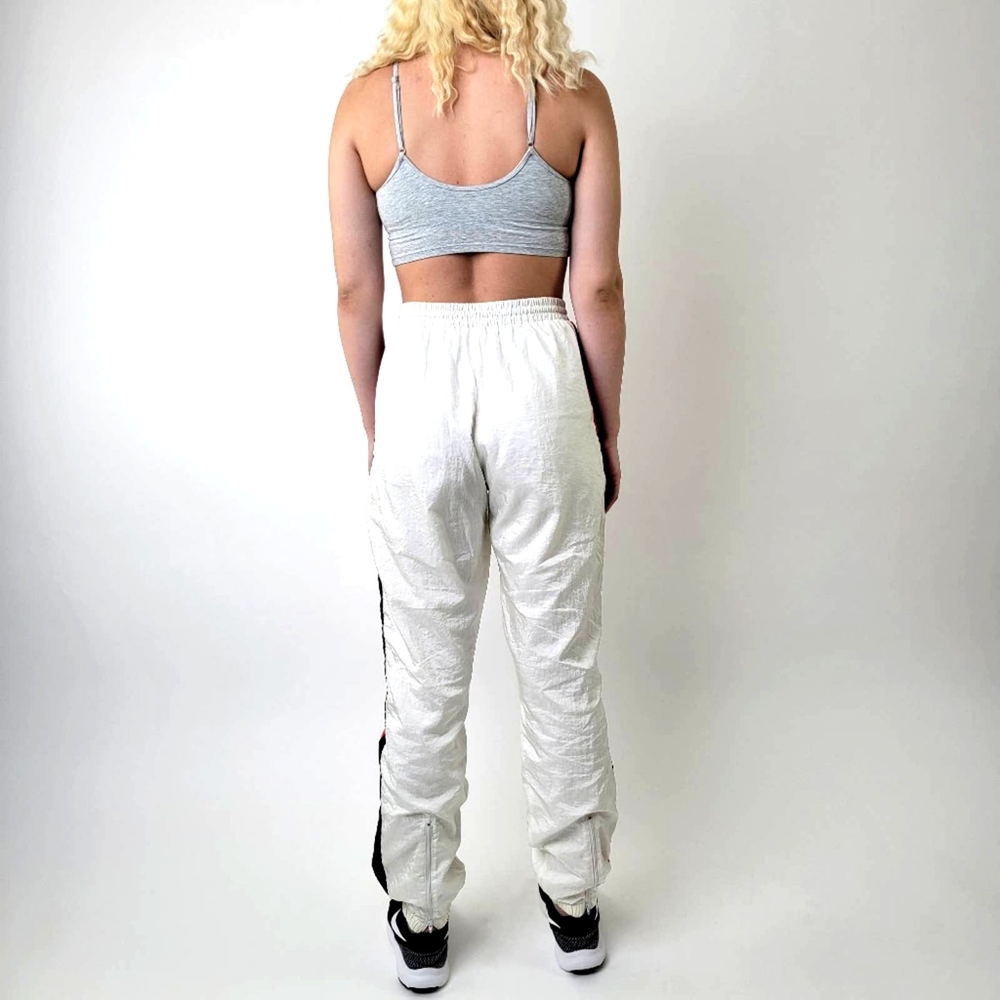 Boast USA Striped Colorblock Warm-Up Jersey Lined Track Pants - M