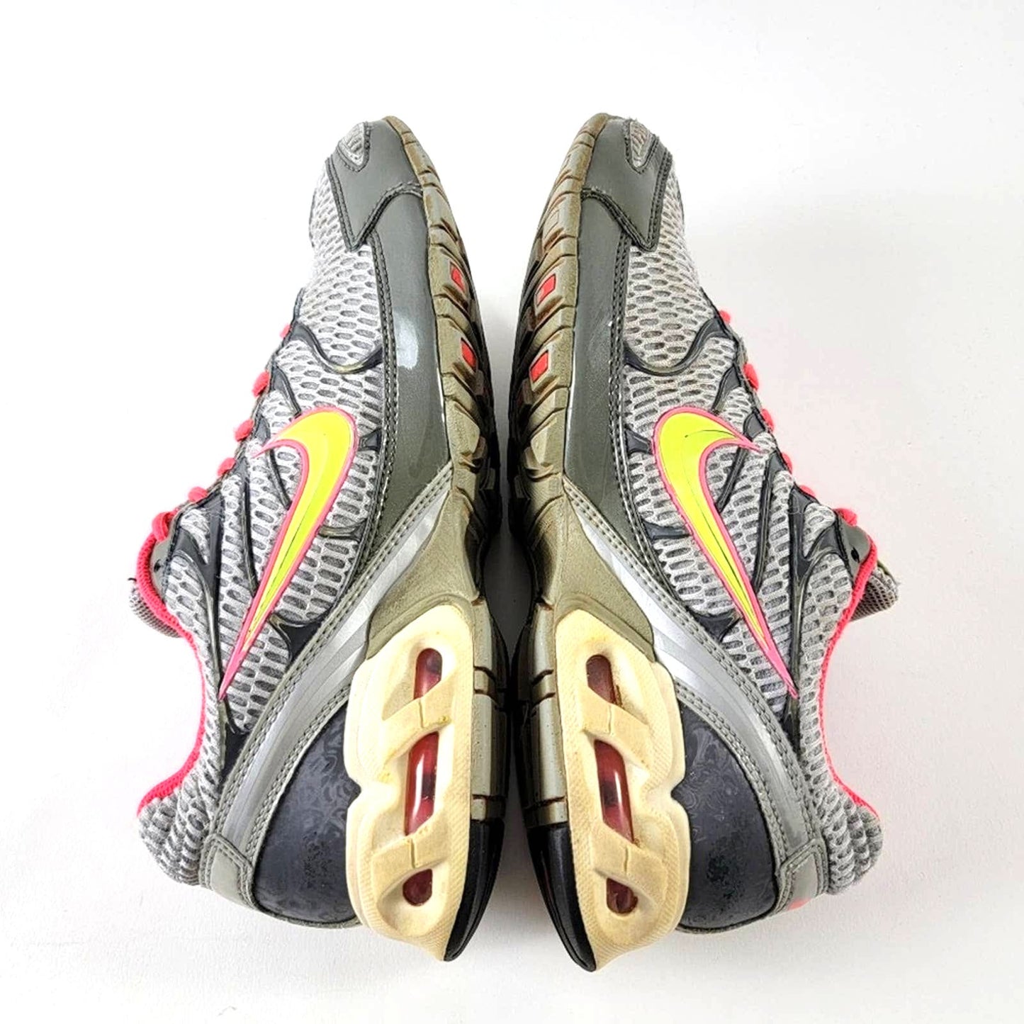 Nike Air Max Torch 4 Gray Volt Punch Running Shoes - 9
