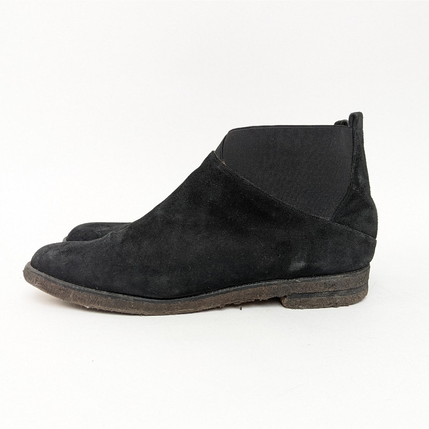 Stuart Weitzman Black Suede Booties - 11.5