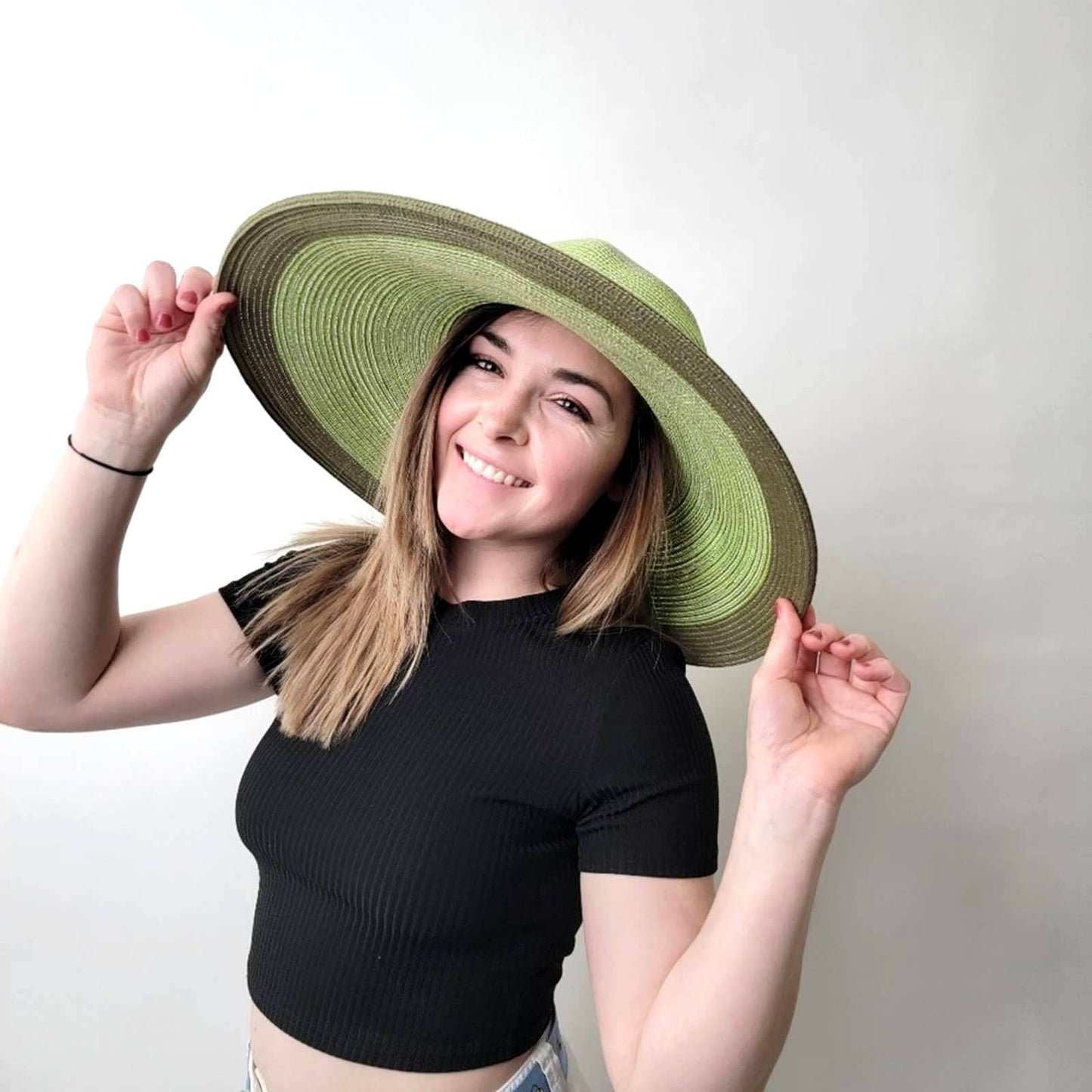 NEW Floppy Light Green Summer Sun Hat