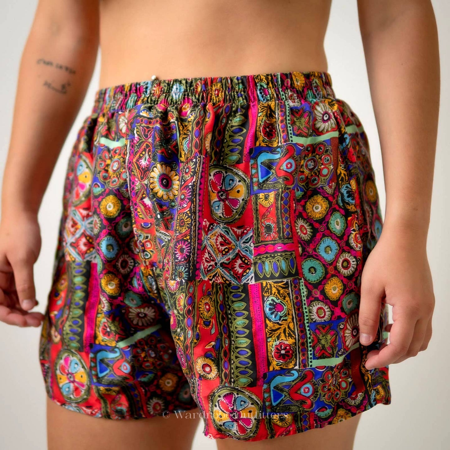 Robert Stock Silk Boxer Shorts
