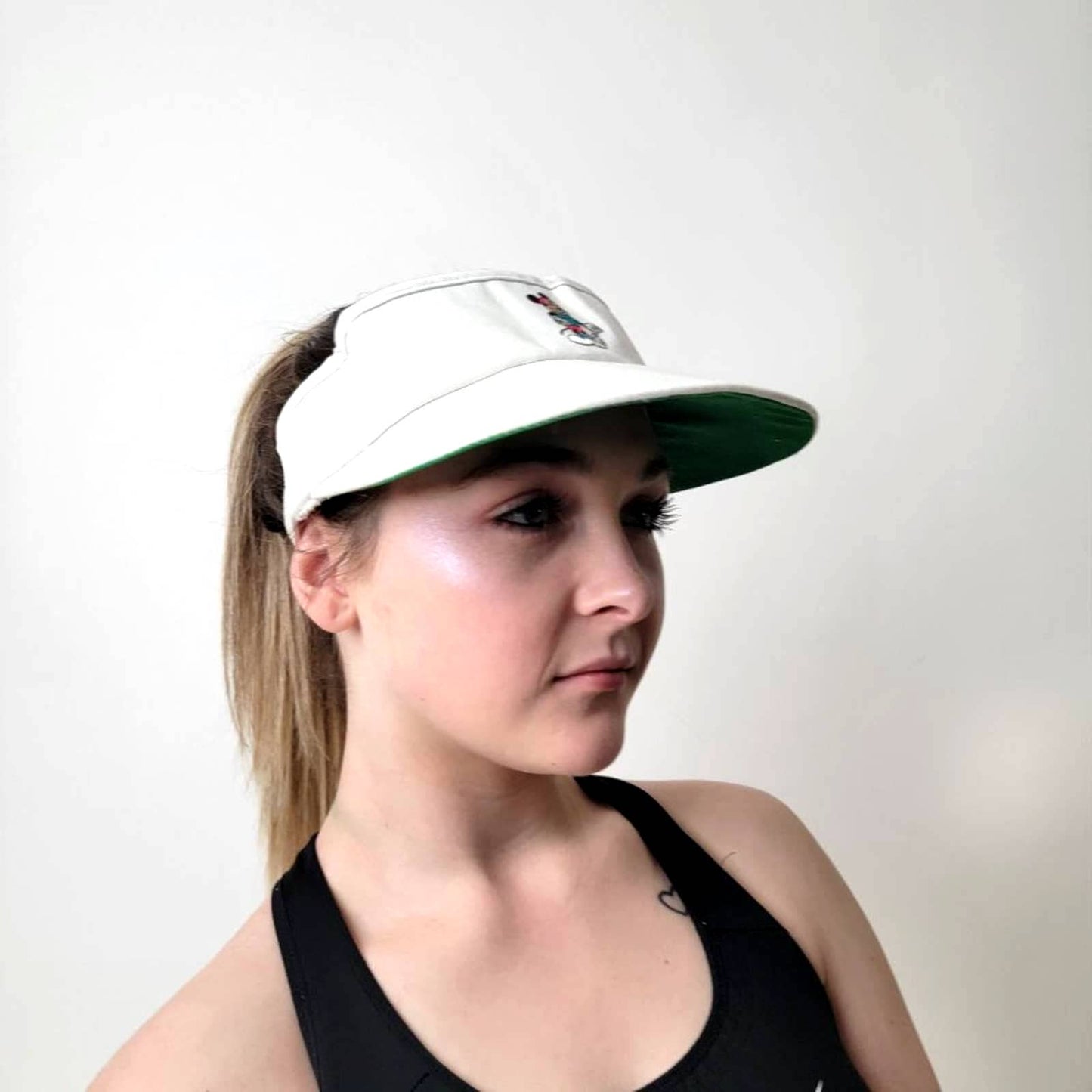Vintage 90s PRO Mickey Mouse Tennis Sun Visor
