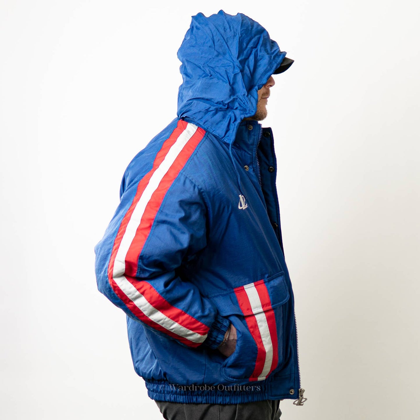 NWOT Y2K New England Patriots Puffer Coat Jacket - L