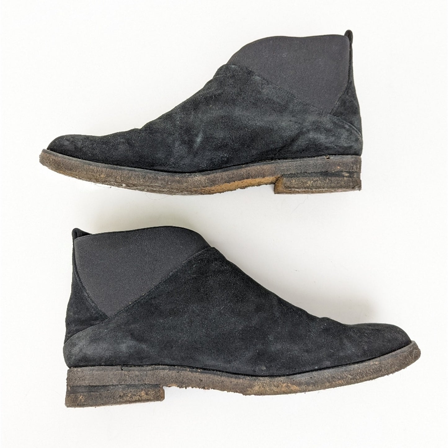 Stuart Weitzman Black Suede Booties - 11.5