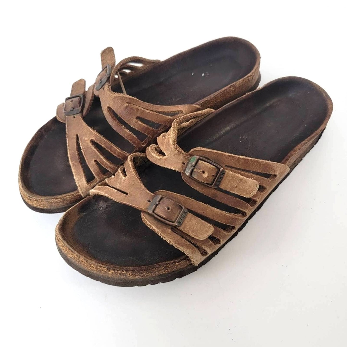 Birkenstock Granada Habana Soft Footbed Sandals - 9