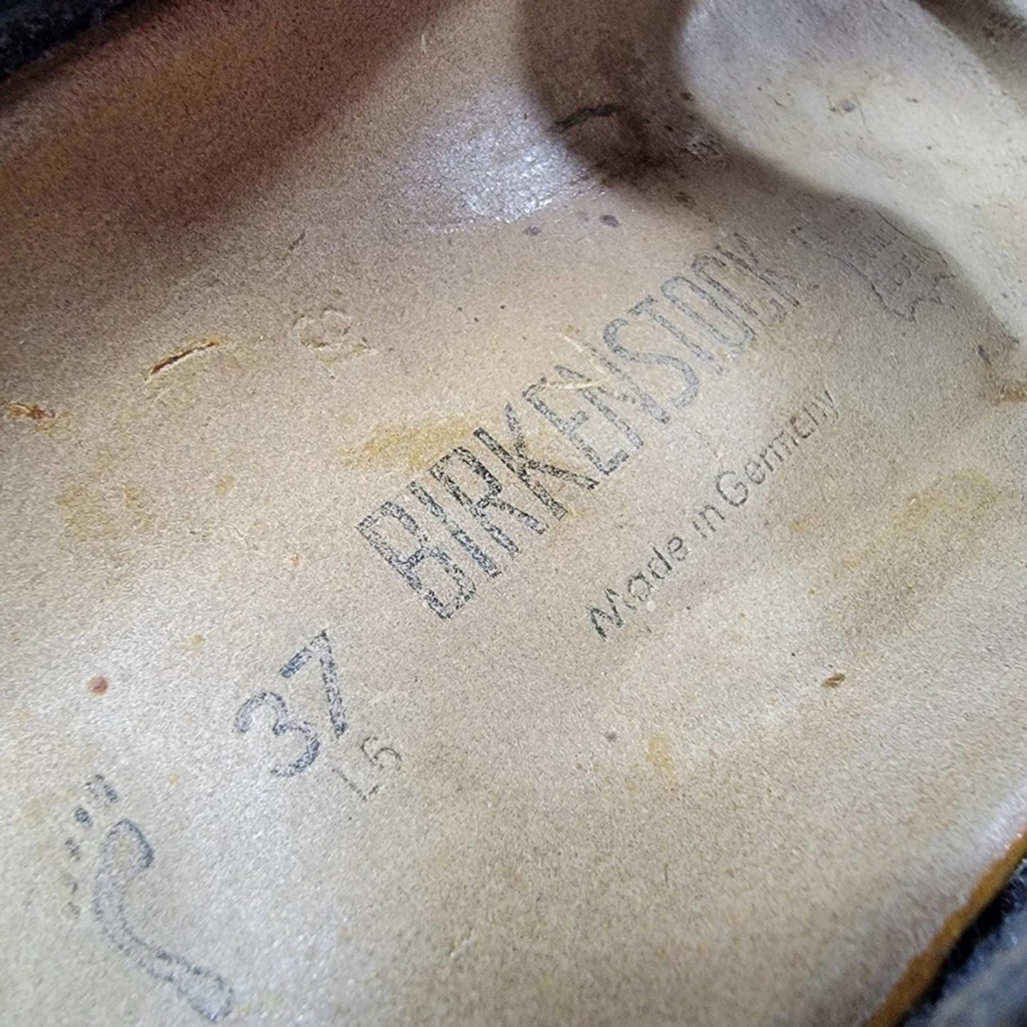 Birkenstock Navy Blue Leather Milano Sandals - 6
