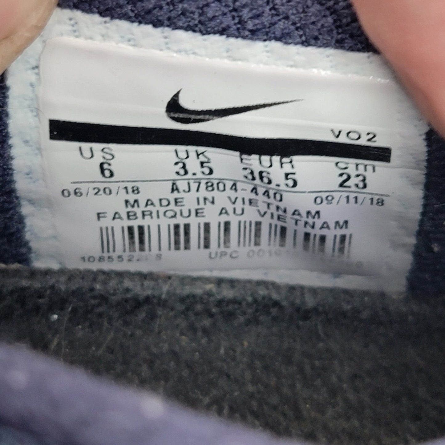 Nike Metcon 4 Metallic 'College Navy' Metallic - 6