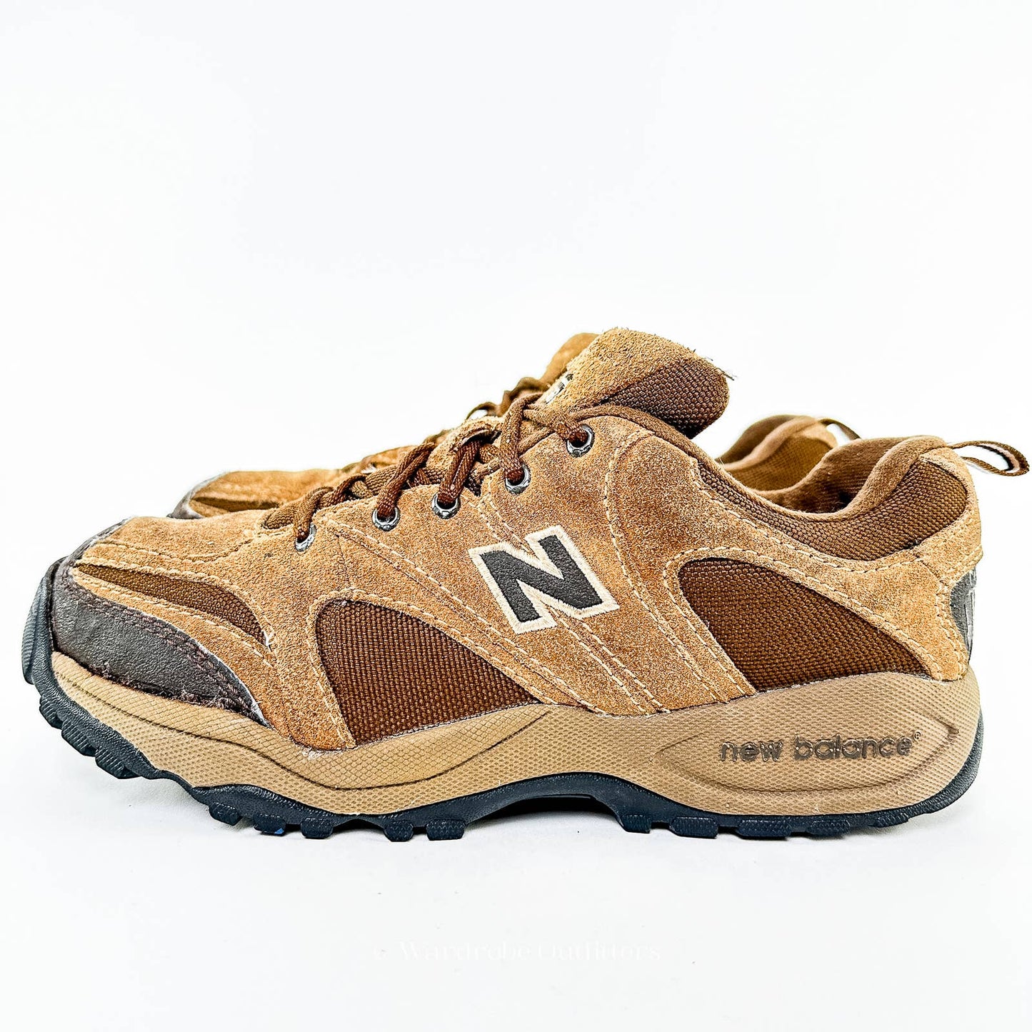 2006 New Balance 603 AL2 Brown Suede Abzorb Walk Hiking Shoes