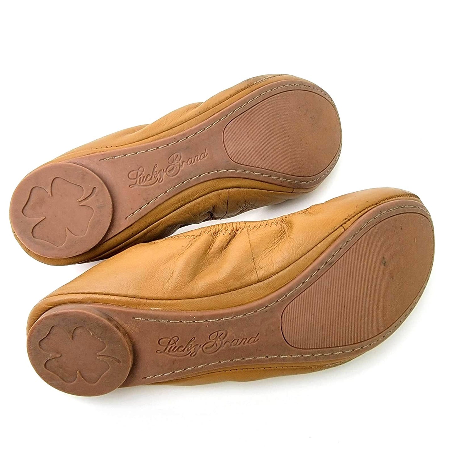 Lucky Brand Tan Emmie Ballet Flats - 9