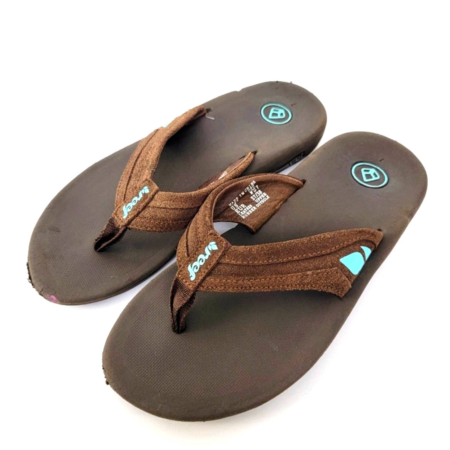 Reef Cushion Bounce Phantom Le Flip Flop Slide Sandals - 7