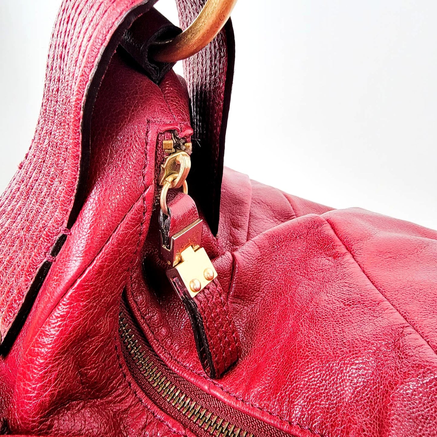 Vintage Y2K Juicy Couture Lock Large 'Gossip' Hobo Handbag