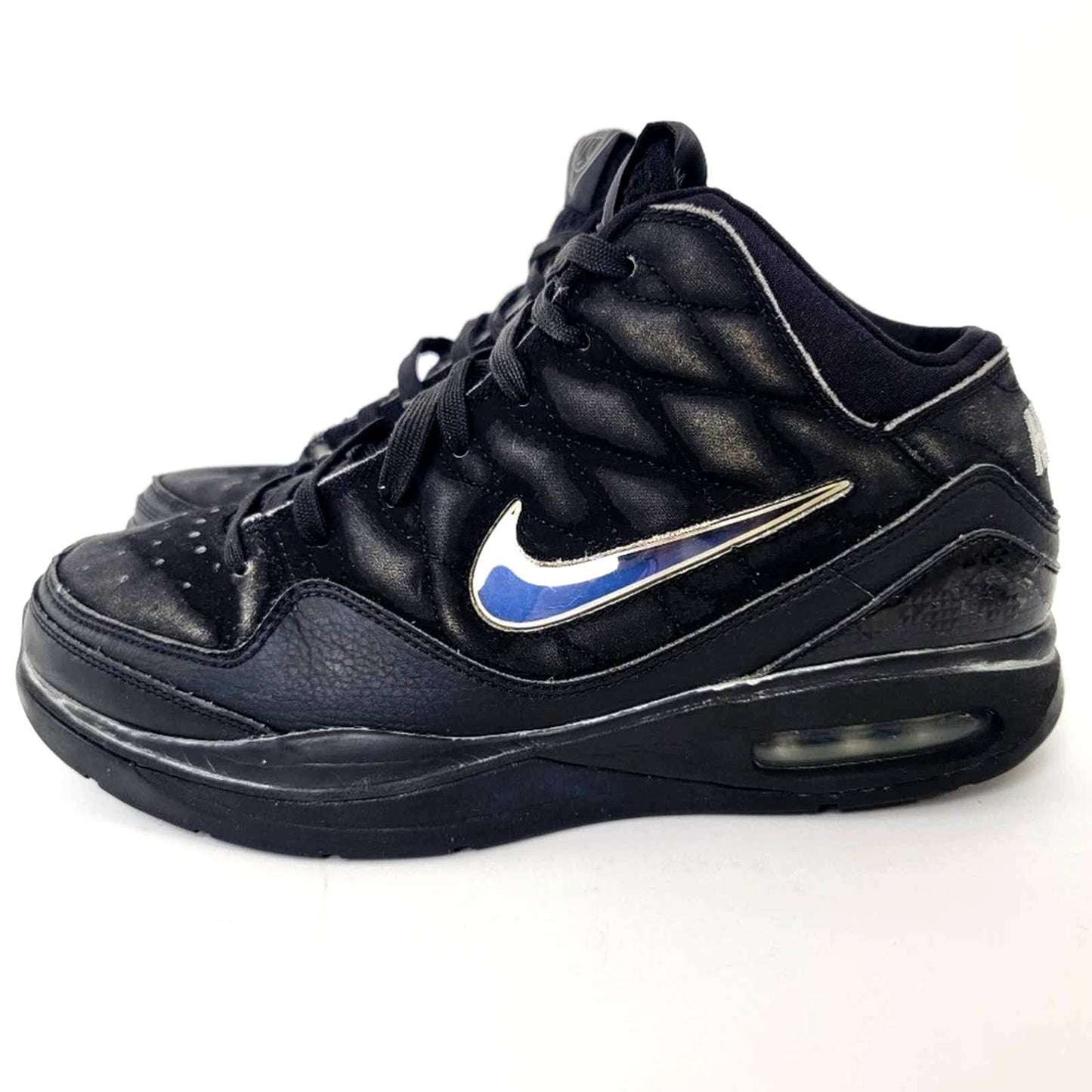 Nike Black & Blue Chip Basketball Shoes - 8.5/10