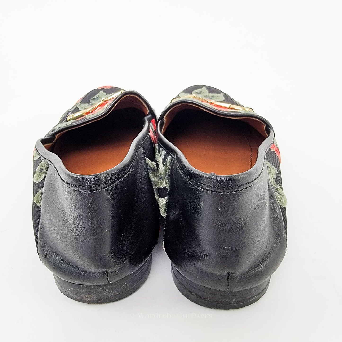 Coach Haley Floral Jacquard Slip On Loafers - 7.5
