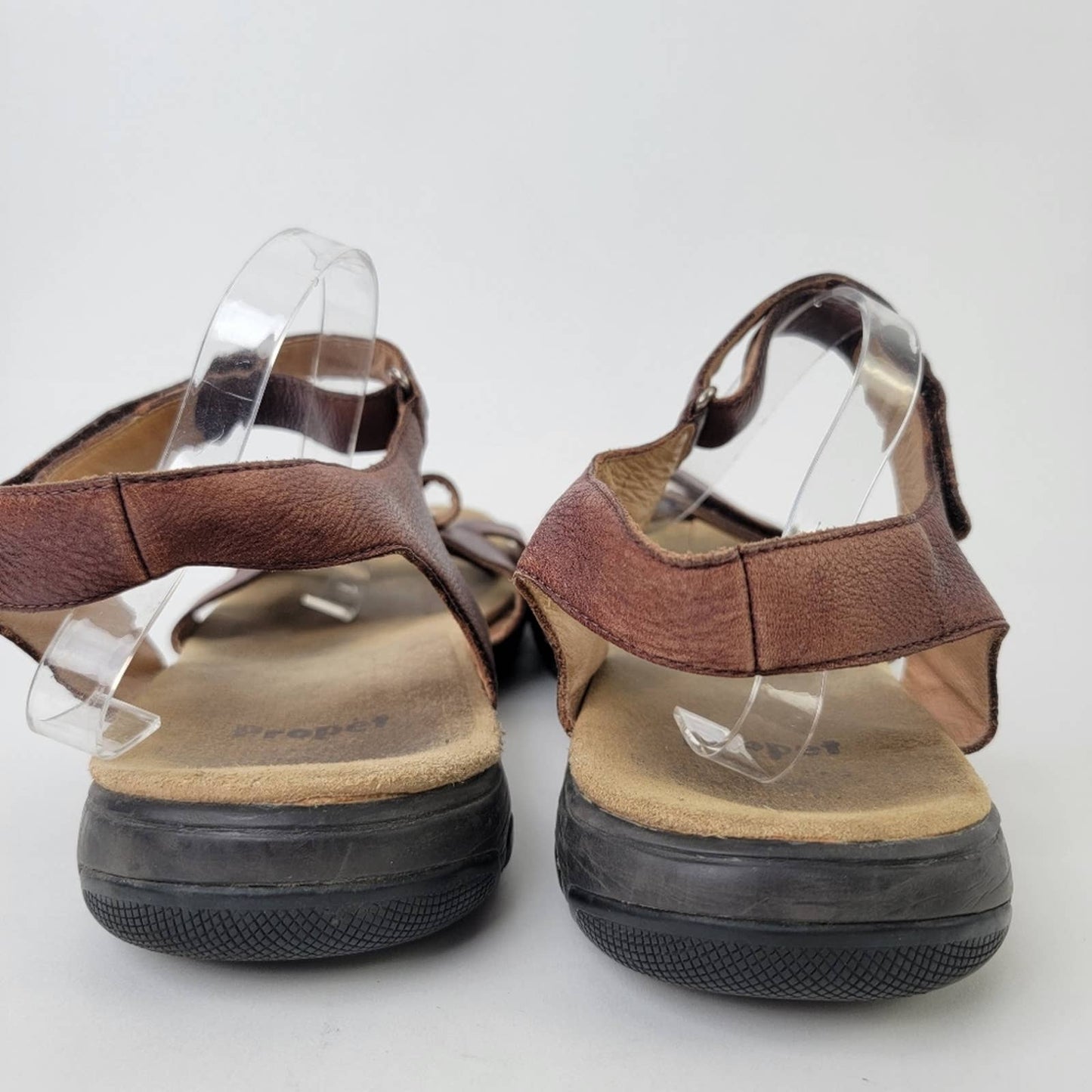 Propet Bown Leather Fisherman Sandals - 15