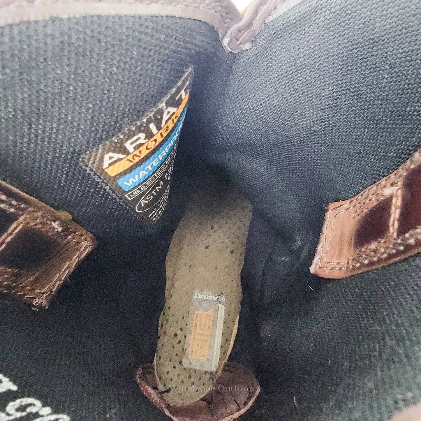 Ariat WorkHog Wellington Waterproof Composite Toe Work Boot - 9.5 D