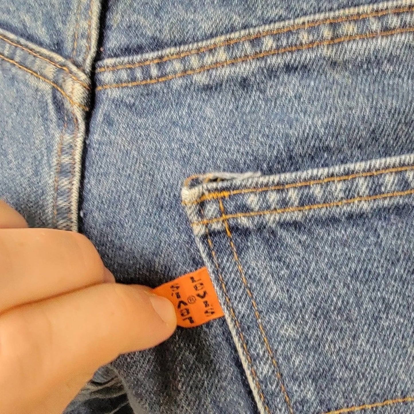 Rare Vintage 1983 Levis 20505 0217 Orange Tab Mom Jeans